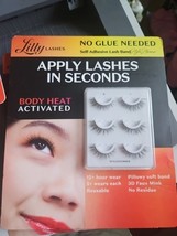 Lilly Lashes Stylestunner SELF-ADHESIVE  Natural Volume + Medium (3 Pairs) - $20.74
