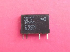 G6D-1A, 24VDC Relay, OMRON Brand New!! - $6.00