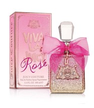 Viva La Juicy Rose Eau De Parfum 3.3 oz / 100 ml women&#39;s Spray New Free ship - £35.88 GBP