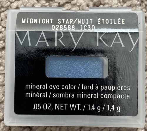 Mary Kay Mineral Eye Color Eyeshadow Single .05 OZ 1.4G MIDNIGHT STAR 028588  - £7.97 GBP