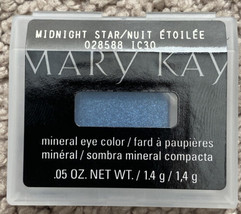 Mary Kay Mineral Eye Color Eyeshadow Single .05 OZ 1.4G MIDNIGHT STAR 028588  - £7.84 GBP