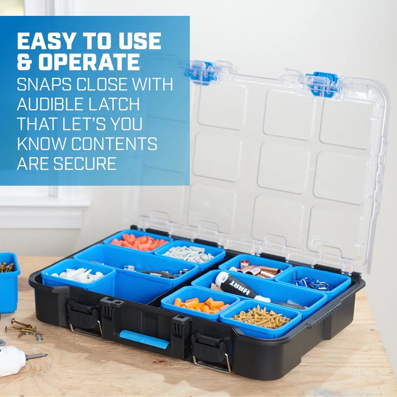 Stack System Tool Box with Removable Organizer Bins, Fits Modular Storage System Item image 4