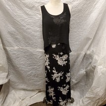 Kensie Women&#39;s Black Floral Dress - £38.91 GBP