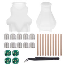 Diamond Silicone Moulds DIY Craft Jewelry Making Tools Crystal Epoxy Mol... - $22.86
