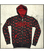 Iron Fist Starstruck Foil Stars Womens Long Sleeve Lined Hoodie Sweatshi... - $37.99