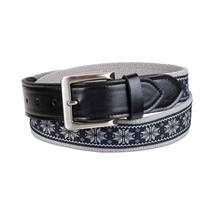 Club Room Men&#39;s Faux Leather Holiday Cheer Belt Multicolor-All Sizes - $11.49