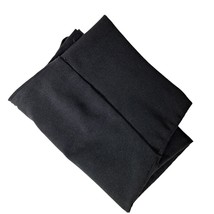 Dots Women&#39;s Cropped Capri Pants Size 9/10 Solid Black Wash Business Casual - $17.33
