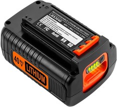 Energup 3.0Ah 40 Volt MAX Lithium Replacement Battery for Black and Decker 40V - £39.86 GBP