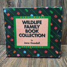 Wildlife Family Book Collection By Jane Goodall Vtg 1991 Complete Set Of 8 Books - £23.60 GBP