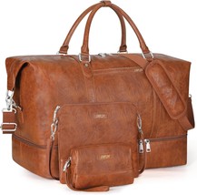 Overnight Bags for Women Large Travel Duffel Weekender Bag for Women with Shoes  - £69.00 GBP