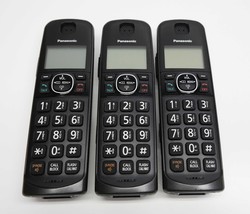 Panasonic KX-TGE633M DECT 6.0 Expandable Cordless Phone System Black image 4