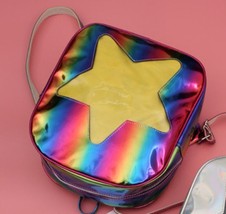 Women Laser Holographic BackpaFor Teenage Girls Lovely Ita Bag Transparent Backp - £22.74 GBP