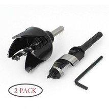 2 Pack - 3 Piece Kit for Cutting Circular Holes Doorknobs Lock Install D... - €14,84 EUR