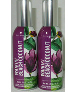 Bath &amp; Body Works Concentrated Room Spray WAIKIKI BEACH COCONUT Lot Set ... - $34.75