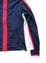 ES Sports USA Track Suit Womens Small Red White Blue Zip Jacket Pants Set image 6