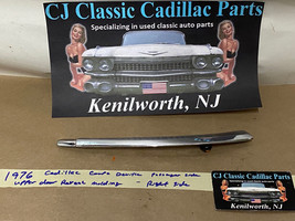 76 Cadillac Coupe Deville RIGHT PASSENGER SIDE UPPER DOOR REVEAL MOLDING... - £96.74 GBP