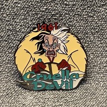 DISNEY PIN CRUELLA DeVIL 101 Dalmatians COUNTDOWN TO THE MILLENNIUM Vill... - $17.82