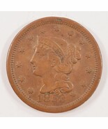 1853 1C Large Cent in Extra Fine XF Condition, Brown Color, Nice Detail - $101.61 CAD