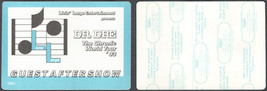 Dr. Dre OTTO Cloth Guest After Show Pass from the 1993 Chronic World Tour - £4.71 GBP