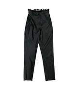 STEVE MADDEN BB DAKOTA Women&#39;s LA Woman Black Faux Leather Pants sz 0 BK... - $19.12 CAD