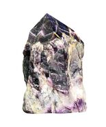 Nice 135mm Blue Amethyst Crystal Quartz Healing Reiki Stone Unshaped Raw... - $234.30