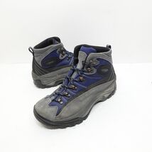Vintage Asolo Womens Size 7.5 EU 39 Gray Blue Suede Hiking Boots - $26.99