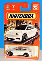Matchbox 2023 MBX Metro #89 Tesla Model Y White - £2.37 GBP