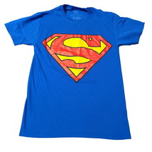 Superman Unisex T-Shirt Multicolor Size Small 100% Cotton Short Sleeve P... - $13.30