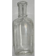 Vtg A&amp;P Extract Rectangular Clear Glass Bottle Spice Prop Vase Barn Dig ... - $163.20 MXN