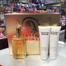 Caesars Woman by Caesars 3pcs Set, 3.4 fl.oz + 3.3 Lotion + Gel - £93.34 GBP