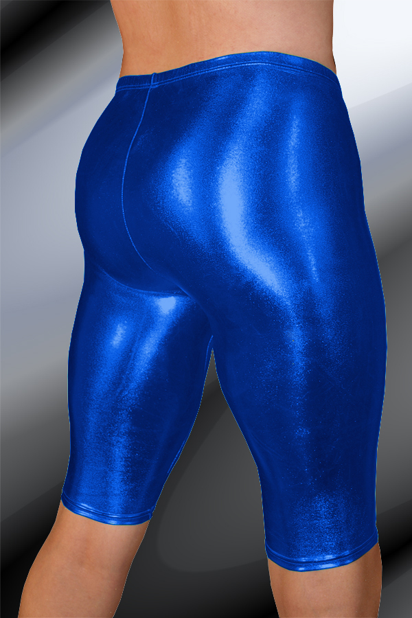 Primary image for Thunderbox Nylon Spandex Chrome Blue Jammer Shorts  S, M, L, XL