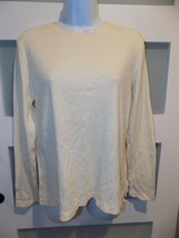 Guide Series Cream LS Knit Shirt Size M Women&#39;s - $14.10