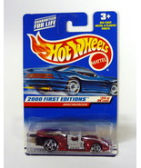 Hot Wheels Arachnorod #094 First Editions 34 of 36 Red Die-Cast Car 2000 - £2.35 GBP