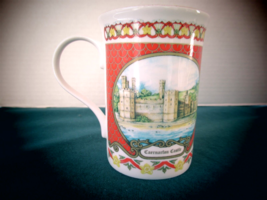 James Sadler mug Caernarfon Castle Wales bone China coffee tea - £11.54 GBP