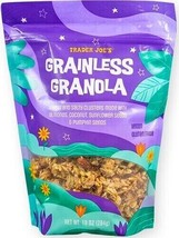 2 PACK Trader Joe’s Grainless Granola 10 oz Each Bag Vegan &amp; Gluten Free - £18.44 GBP