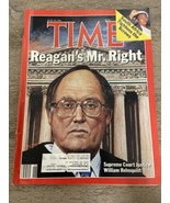 Time Magazine June 30, 1986 Reagan&#39;s Mr. Right Supreme Court Justice Reh... - $13.72 CAD