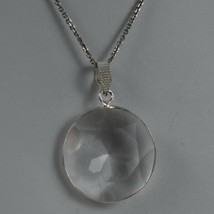 925 Sterling Silver Crystal Qtz Gemstone Handmade Pendant Women Her Gift PS-2463 - £26.21 GBP