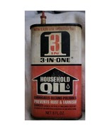 Vintage 3-In-One Oil Can 1/2 Pint Can Economy Size Handy Oiler Embossed ... - $185.45 MXN