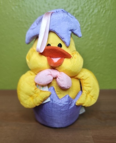 Chirping Palm Pet Yellow Nylon Material Chick Battery Operated Untested ... - $13.25