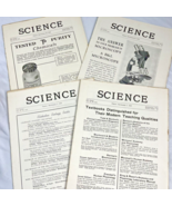 4 Issues Science AAAS Magazine September 1939 Biochemistry Education Vin... - £13.56 GBP