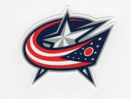 Columbus Blue Jackets CBJ Decal Hard Hat Window Laptop up to 14&quot; FREE TRACKING - $2.99+