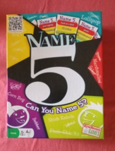 NAME 5: Family, Party, or  Road Trip Game, Easy to Learn, COMPLETE Game - £4.62 GBP