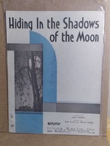 Sheet Music Hiding In The Shadows Of The Moon by Jack Scholl, Max Rich and Kresa - £7.92 GBP
