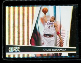 2005-06 Topps Luxury Box Mirror Basketball Card #9 Andre Iguodala 76ers Le - £10.09 GBP