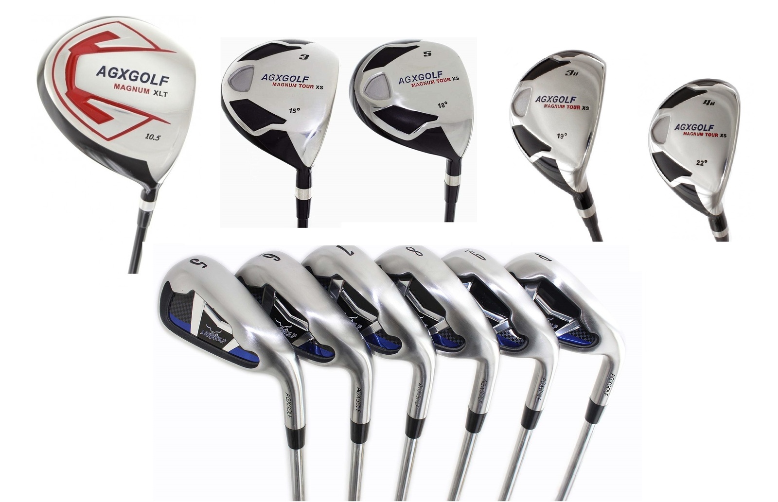 LADIES RIGHT HAND ALL GRAPHITE MAGNUM XS-TOUR EDITION 13 CLUB GOLF SET: ALL LENG - $299.95
