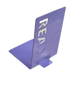 Bookend, Metal Bookend, Decorative Bookend - (Purple -Read 7 Inches Tall - £11.21 GBP