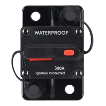 300 Amp Waterproof Circuit Breaker,With Manual Reset,12V-48V DC, for Car Marine  - £21.12 GBP