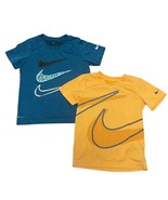 Nike Youth Boys Pair Of 2 Athletic Shirts Size 6. (lot 92) - £15.20 GBP