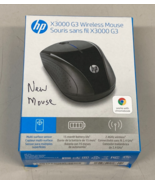 HP X3000 G3 Wireless Mouse 1600 DPI 15-Month Battery for Wins PC/Laptop,... - $15.95