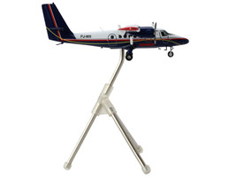 De Havilland DHC-6-300 Commercial Aircraft with Flaps Down &quot;Winair&quot; White and Bl - £68.93 GBP